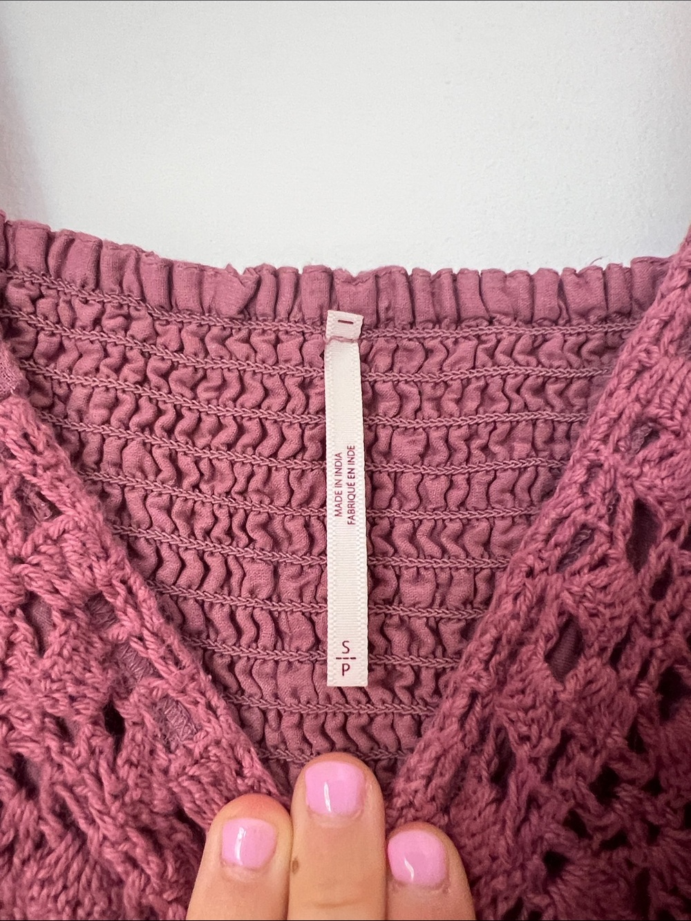 Free People Mauve Pink Ari Mini Dress - Picture 2 of 4